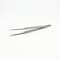 Excel Blades Slant Point Tweezers, Curved Point Precision Tweezer Silver, 12pk 30417 - alternate 6